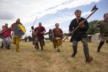 Vikinge marked billede 5, kamp